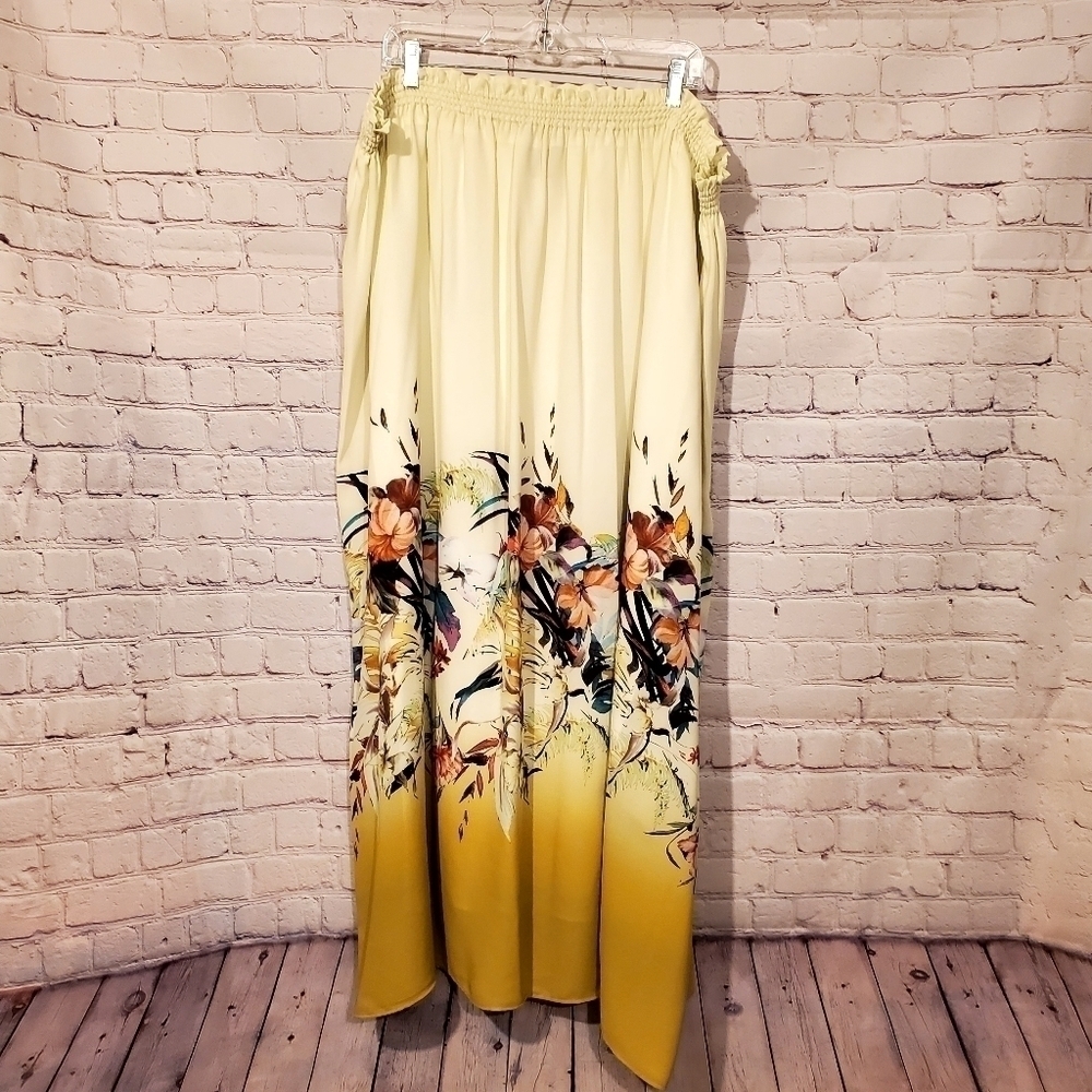 PIPI Floral Midi Skirt